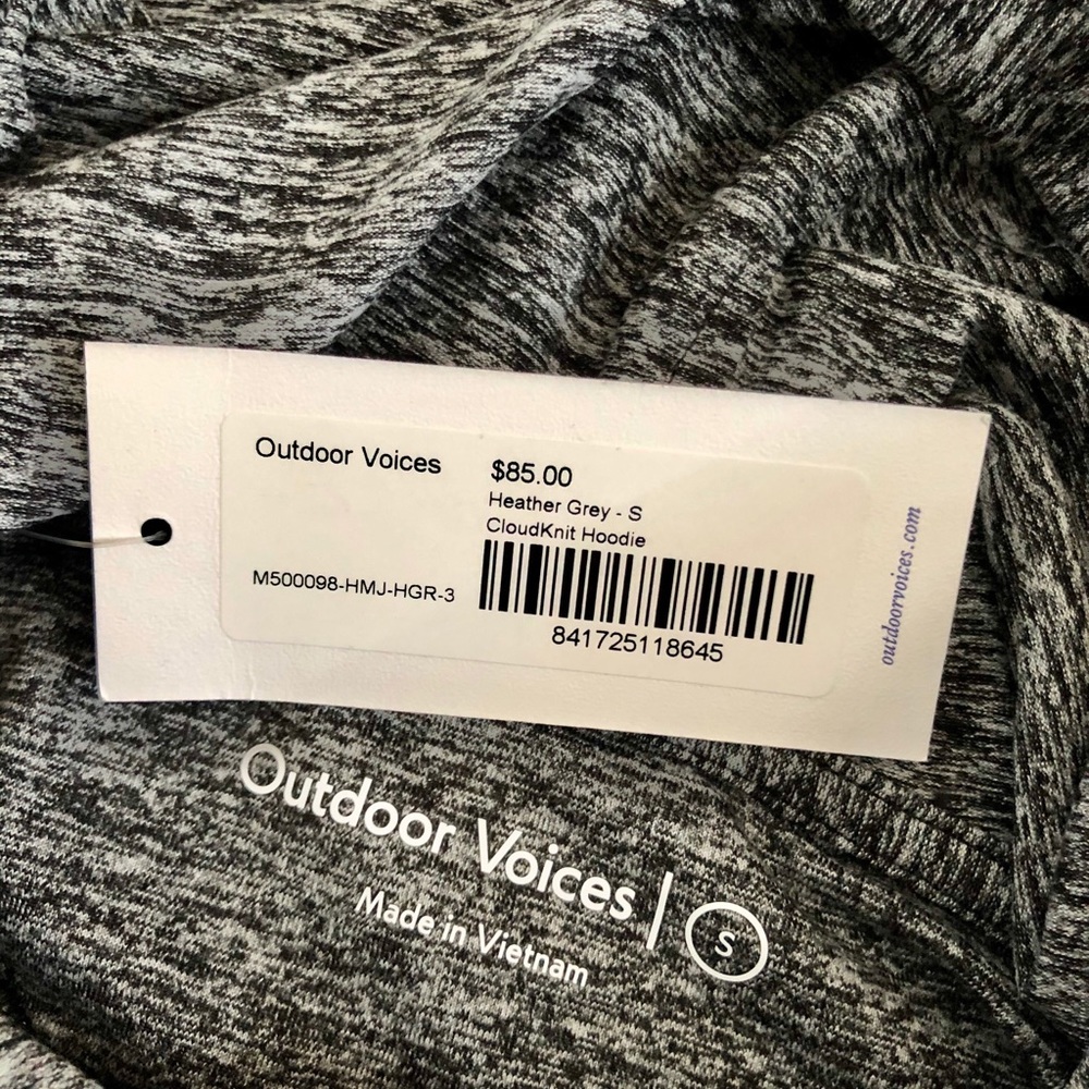 Outdoor Voices CloudKnit Sweatshirt Hoodie